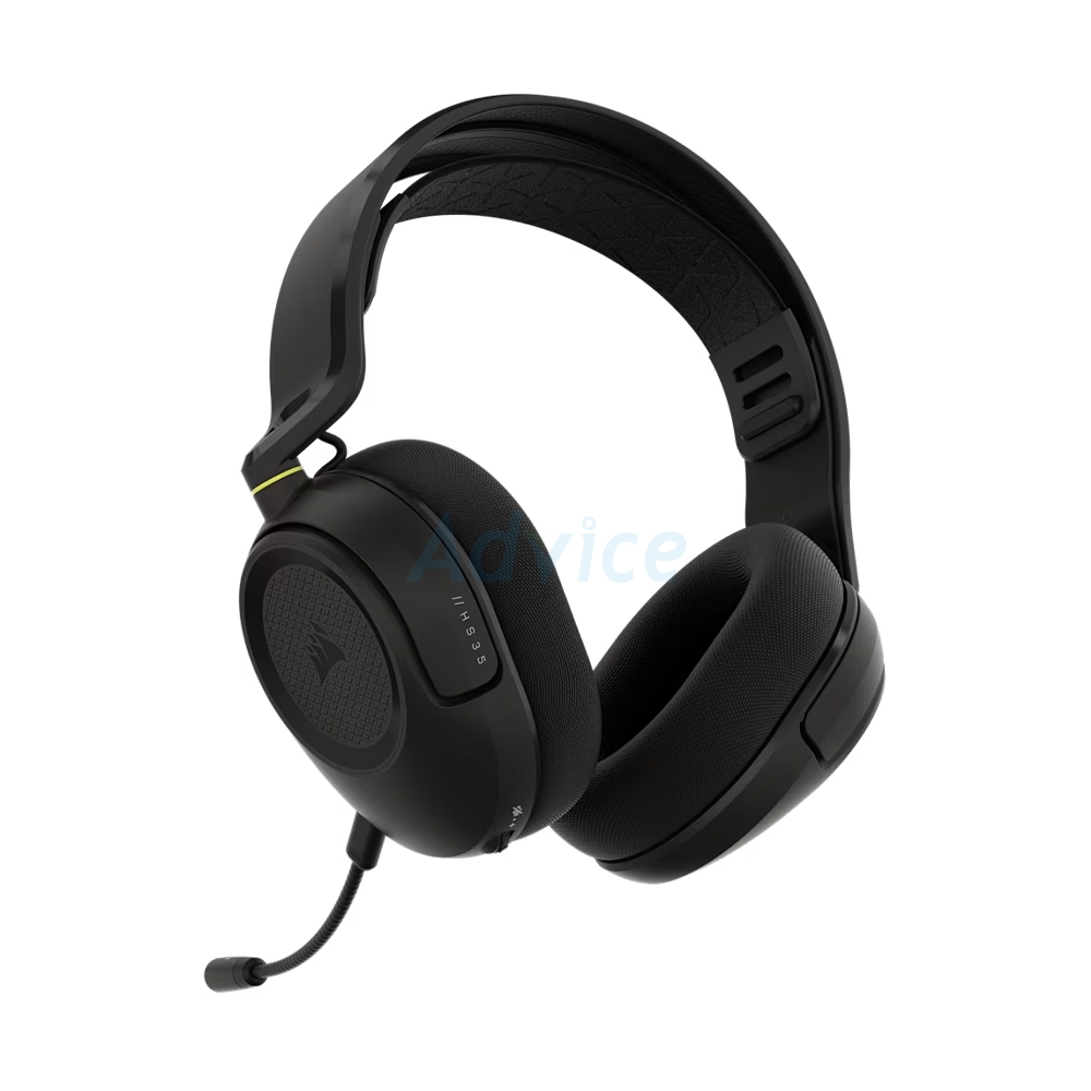 HEADSET WIRELESS CORSAIR HS35 V3 CARBON (7.1)