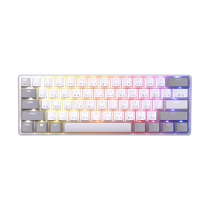 KEYBOARD WIRELESS CORSAIR CLIPPER PRO MINI 60 WHITE (MGX HYPERDRIVE CORE  MAGNETIC SWITCH คีย์บอร์ด)