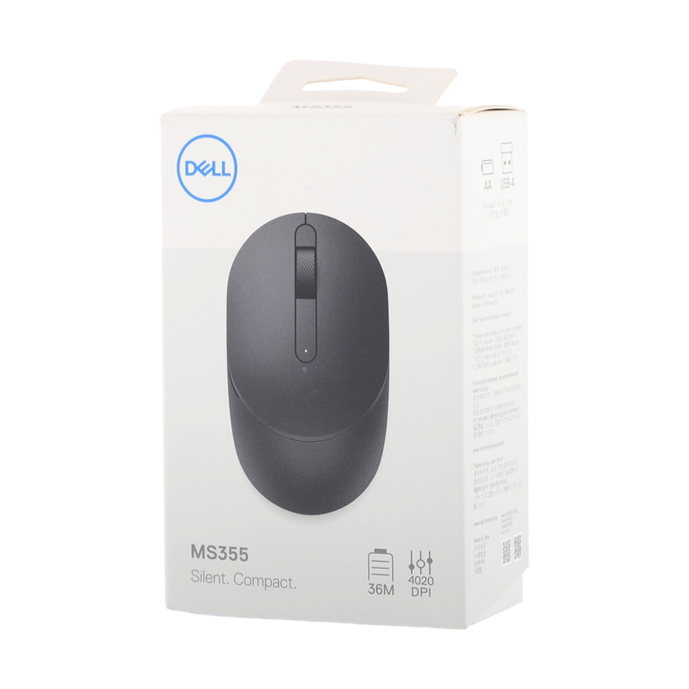MOUSE WIRELESS DELL MS355 BLACK  (BLUETOOTH)