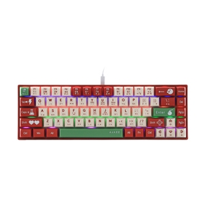 KEYBOARD AJAZZ AK680V2 RG-R RED (คีย์บอร์ด)