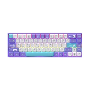 KEYBOARD AJAZZ AK680V2 PG-R PURPLE (คีย์บอร์ด)