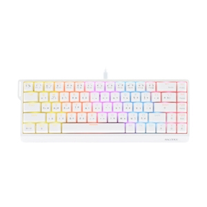 KEYBOARD AJAZZ NK68V2 WHITE (MECHANICAL SWITCH คีย์บอร์ด)