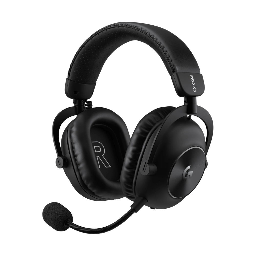 HEADSET WIRELESS BLUETOOTH LOGITECH PRO X 3 LIGHTSPEED BLACK