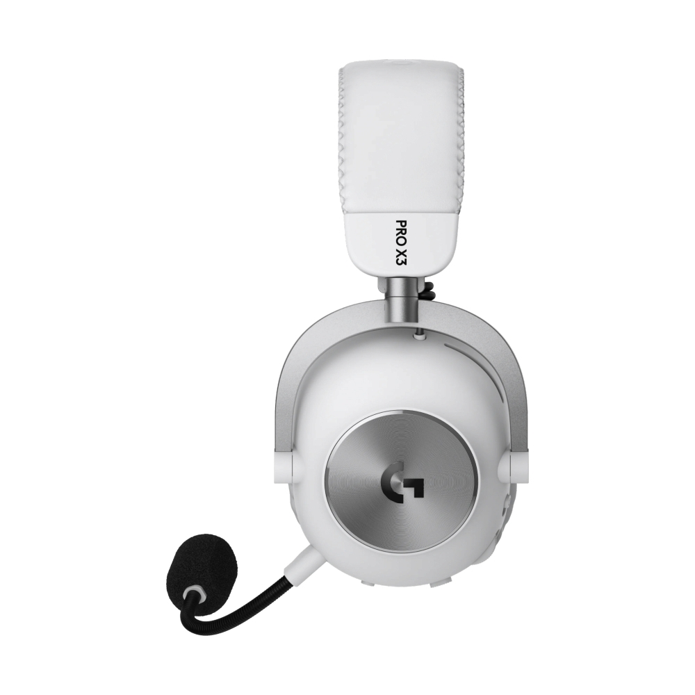 HEADSET WIRELESS BLUETOOTH LOGITECH PRO X 3 LIGHTSPEED WHITE