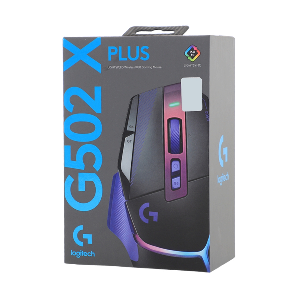 MOUSE WIRELESS LOGITECH G502 X PLUS LIGHTSPEED DARK LILAC (เมาส์ไร้สาย)