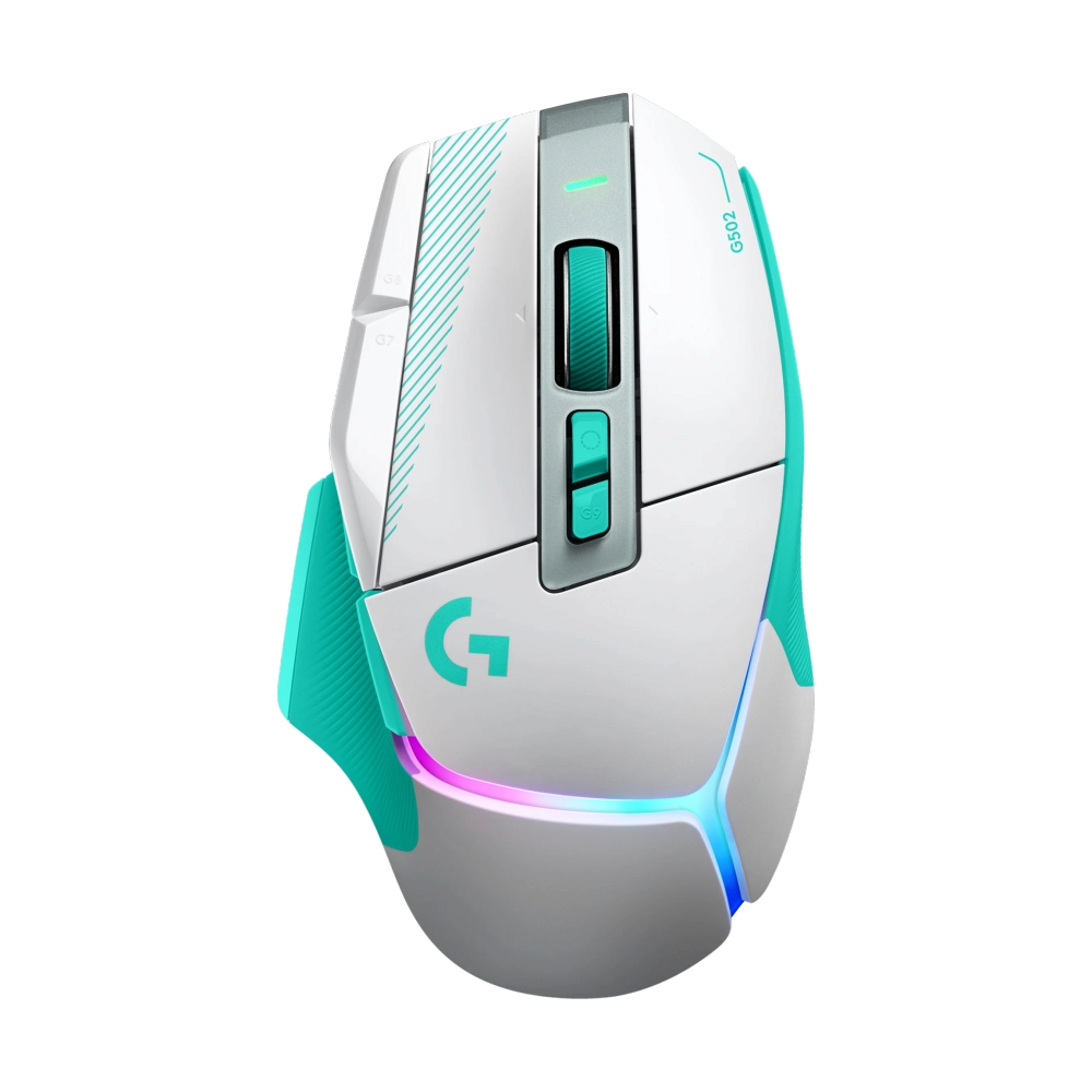 MOUSE WIRELESS LOGITECH G502 X PLUS LIGHTSPEED MINT (เมาส์ไร้สาย)