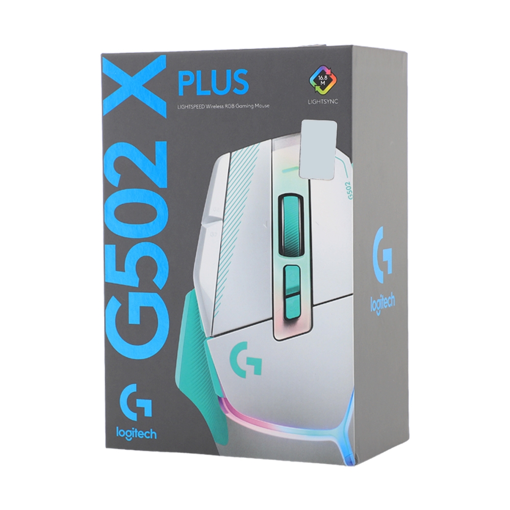MOUSE WIRELESS LOGITECH G502 X PLUS LIGHTSPEED MINT (เมาส์ไร้สาย)