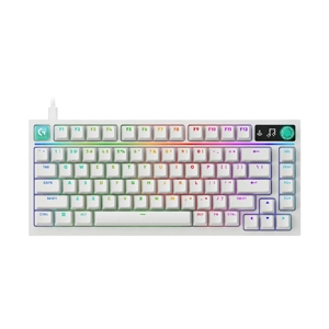 KEYBOARD LOGITECH G316 X 75 WHITE EN (คีย์บอร์ด)