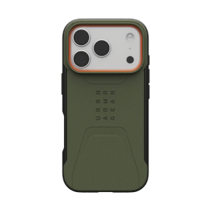 Case iPhone 18 Pro,17 Pro UAG Civilian MgSf Olive/Orange(840283923050)