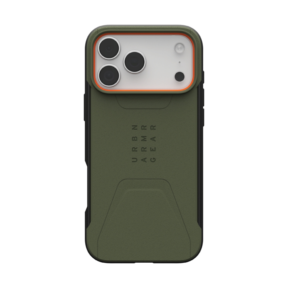 Case iPhone 18 Pro Max,17 Pro Max UAG Civilian MgSf Olive/Orange(840283923098)