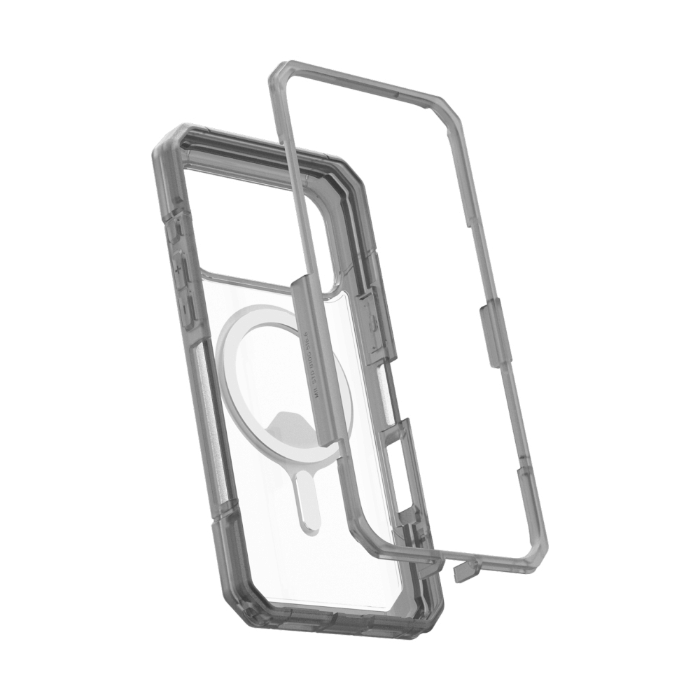 Case iPhone 18 Pro Max,17 Pro Max UAG Trooper MgSf 2-PC Clear/Ash(840283922343)