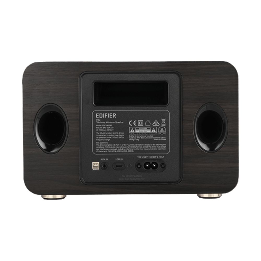 (1.0) ลำโพง EDIFIER (D32) BLACK WALNUT
