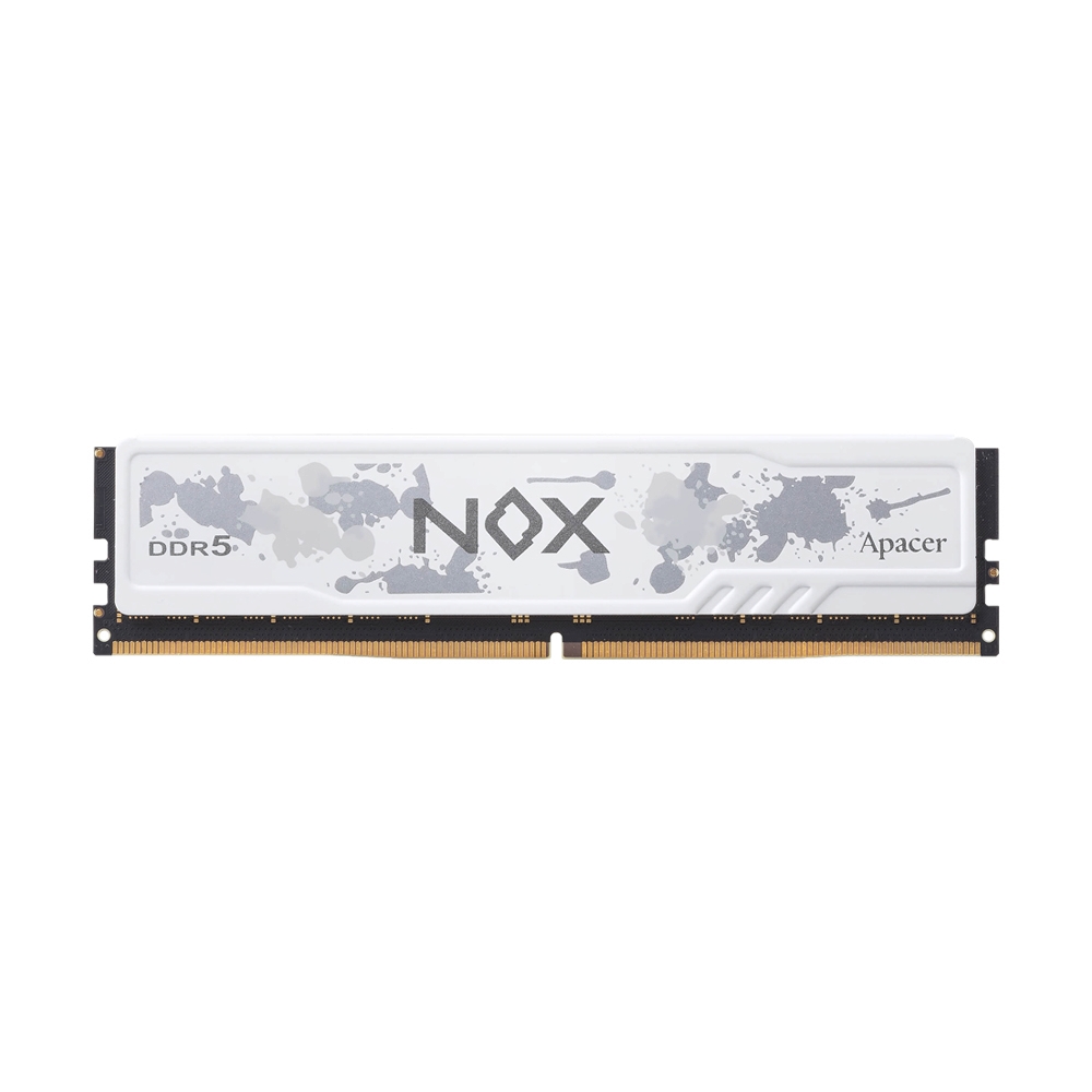 RAM DDR5(6000) 16GB APACER NOX WHITE (AH5U16G60C622MWAA-1)