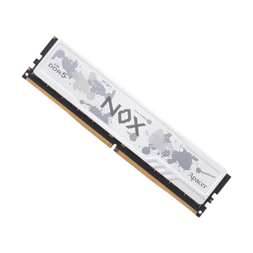 RAM DDR5(6000) 16GB APACER NOX WHITE (AH5U16G60C622MWAA-1)