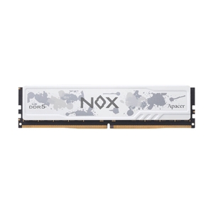 RAM DDR5(6000) 16GB APACER NOX WHITE (AH5U16G60C622MWAA-1)