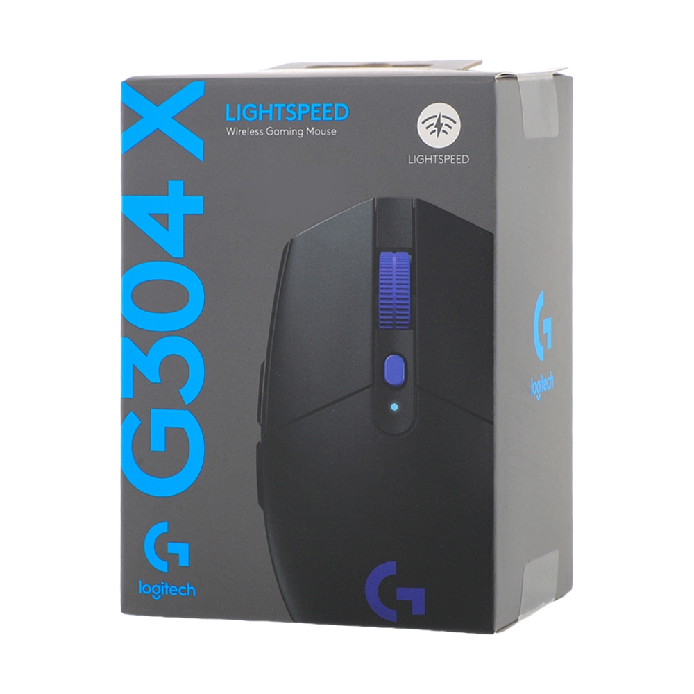 MOUSE WIRELESS LOGITECH G304 X LIGHTSPEED BLACK (เมาส์ไร้สาย)