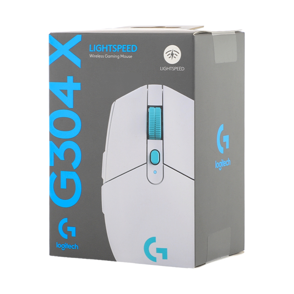 MOUSE WIRELESS LOGITECH G304 X LIGHTSPEED WHITE (เมาส์ไร้สาย)