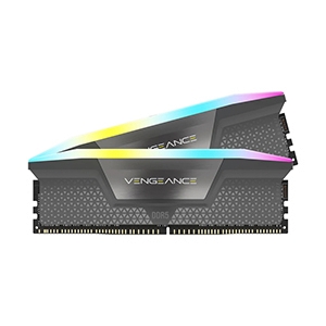 RAM DDR5(6000) 64GB (32GBX2) CORSAIR VENGEANCE GRAY RGB (CMH64GX5M2D6000Z40)