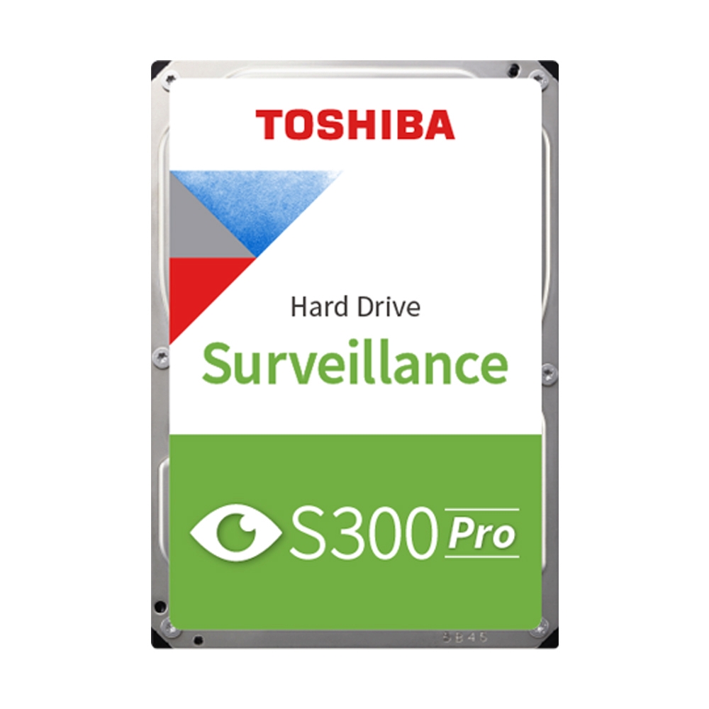 8 TB HDD CCTV TOSHIBA S300 PRO (7200RPM, 512MB, SATA-3, MD10ADA800V)