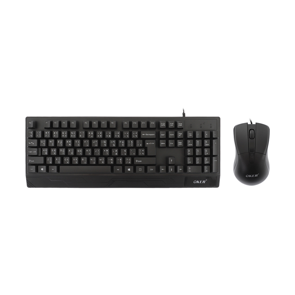 COMBO SET OKER KM3899 BLACK