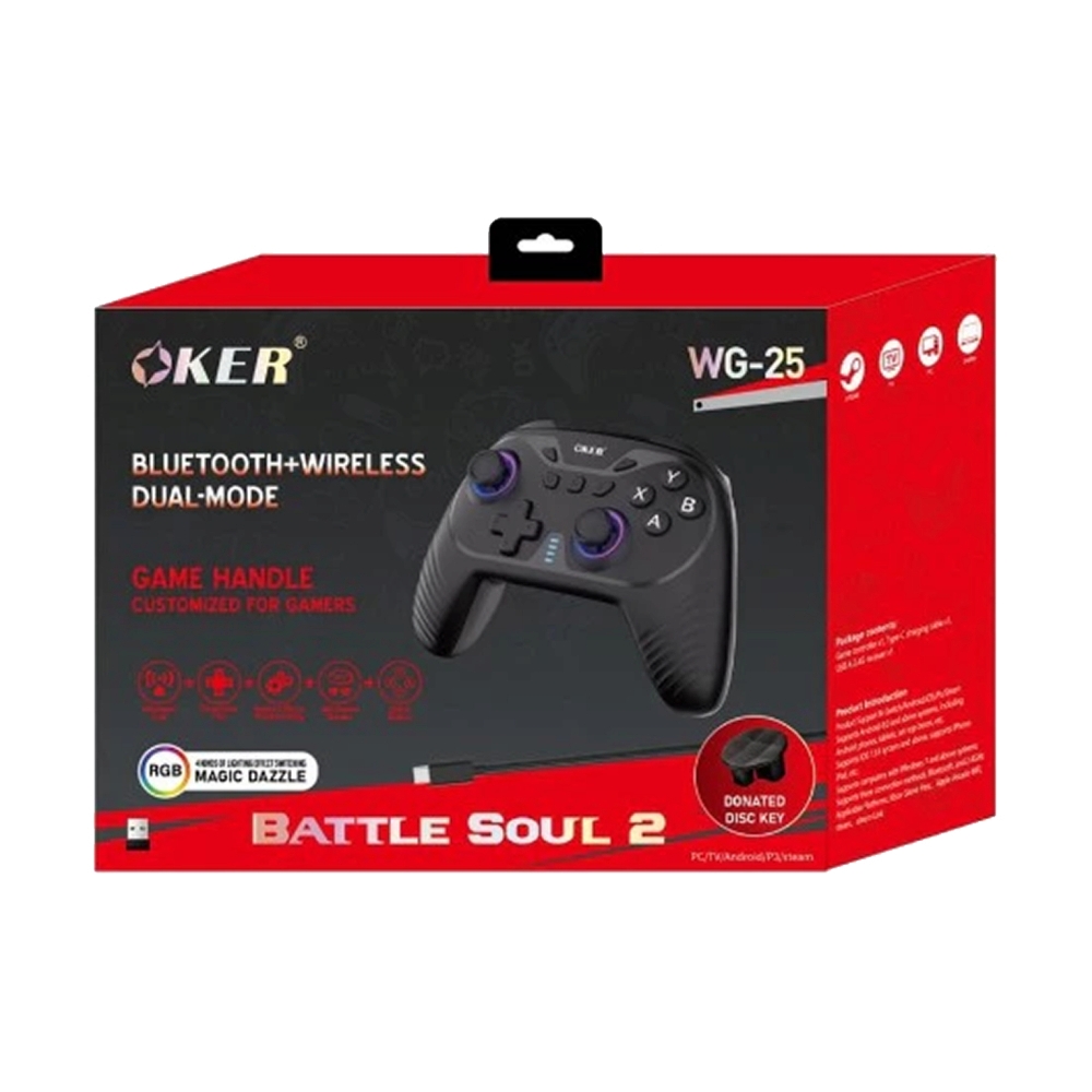CONTROLLER WIRELESS OKER WG-25 (BLUETOOTH)
