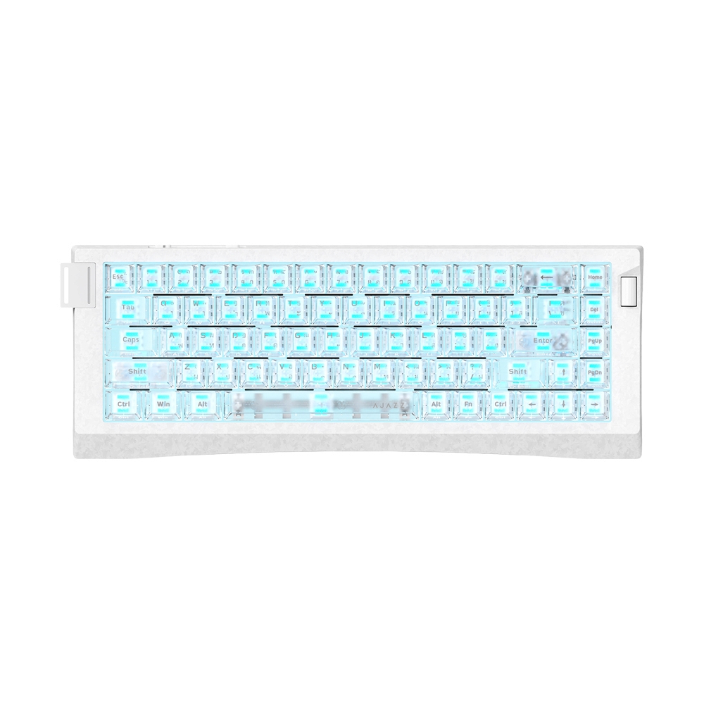 KEYBOARD AJAZZ AK680V3 WHITE (HE MAGNETIC SWITCH คีย์บอร์ด)