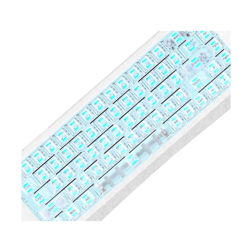 KEYBOARD AJAZZ AK680V3 WHITE (HE MAGNETIC SWITCH คีย์บอร์ด)
