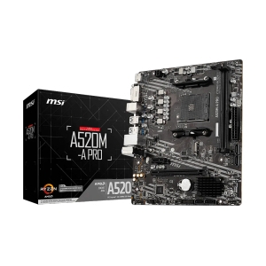 MAINBOARD (AM4) MSI A520M-S PRO (DDR4)