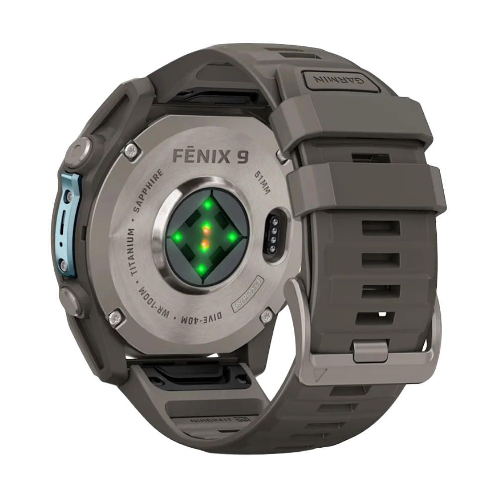 GARMIN FENIX 9 51MM SMARTWATCH (PEBBLE GRAY)