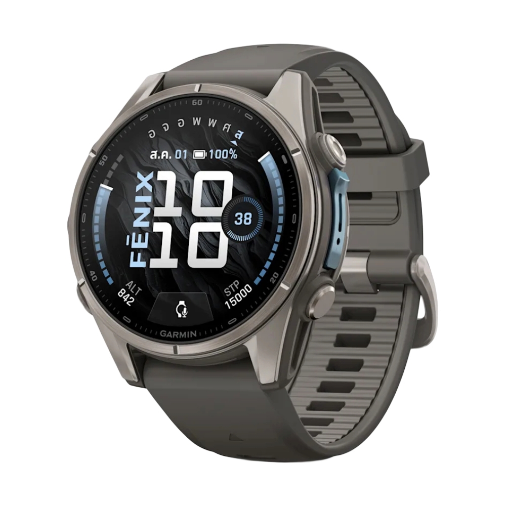GARMIN FENIX 9 43MM SMARTWATCH (PEBBLE GRAY)
