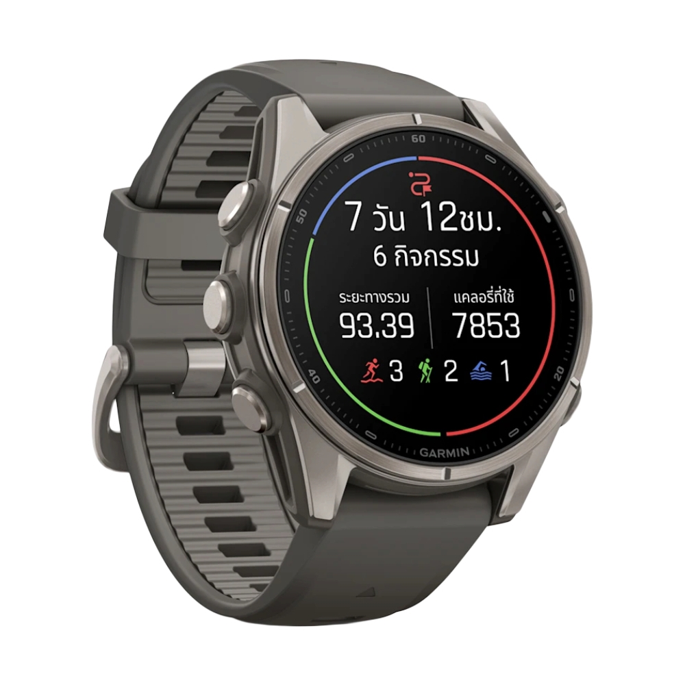 GARMIN FENIX 9 43MM SMARTWATCH (PEBBLE GRAY)