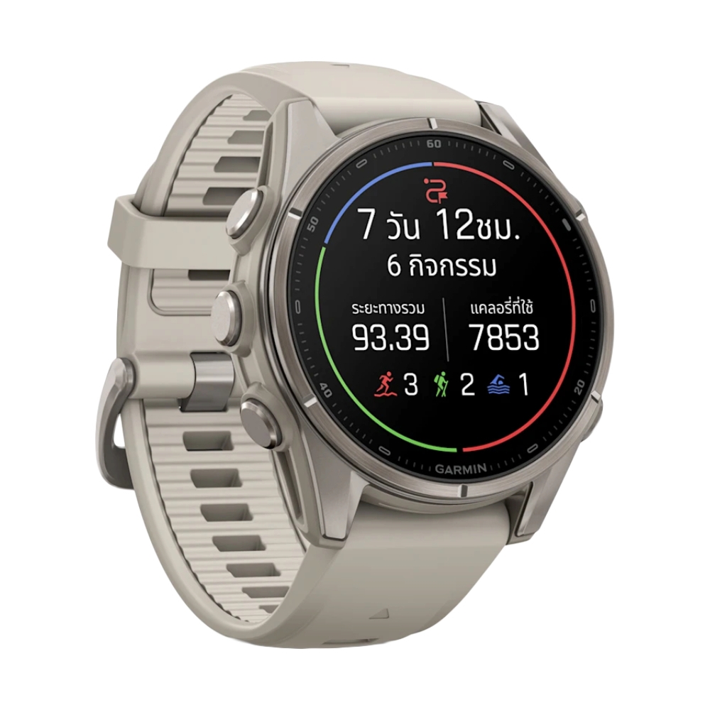 GARMIN FENIX 9 43MM SMARTWATCH (FOG GRAY)