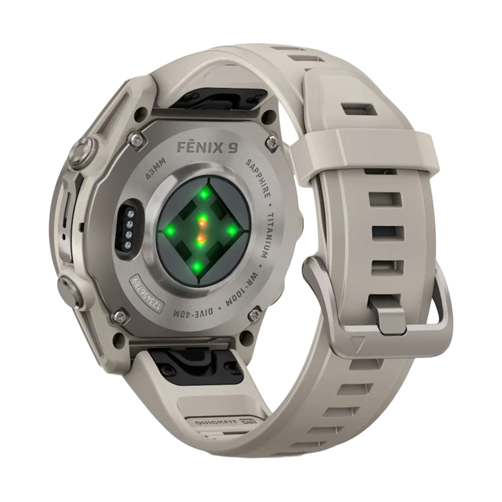 GARMIN FENIX 9 43MM SMARTWATCH (FOG GRAY)