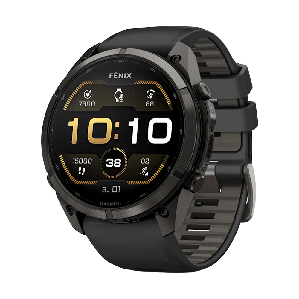 GARMIN FENIX 9 Pro 51MM AMOLED SMARTWATCH (PEBBLE GRAY)