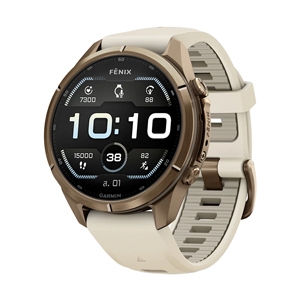 GARMIN FENIX 9 Pro 43MM AMOLED SMARTWATCH (CREAM/FRENCH GRAY)