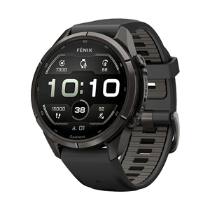 GARMIN FENIX 9 Pro 43MM AMOLED SMARTWATCH (BLACK/PEBBLE GRAY)