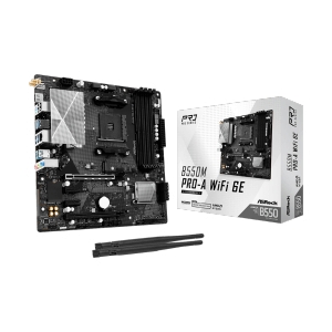 MAINBOARD (AM4) ASROCK B550M PRO-A WIFI6E DDR4