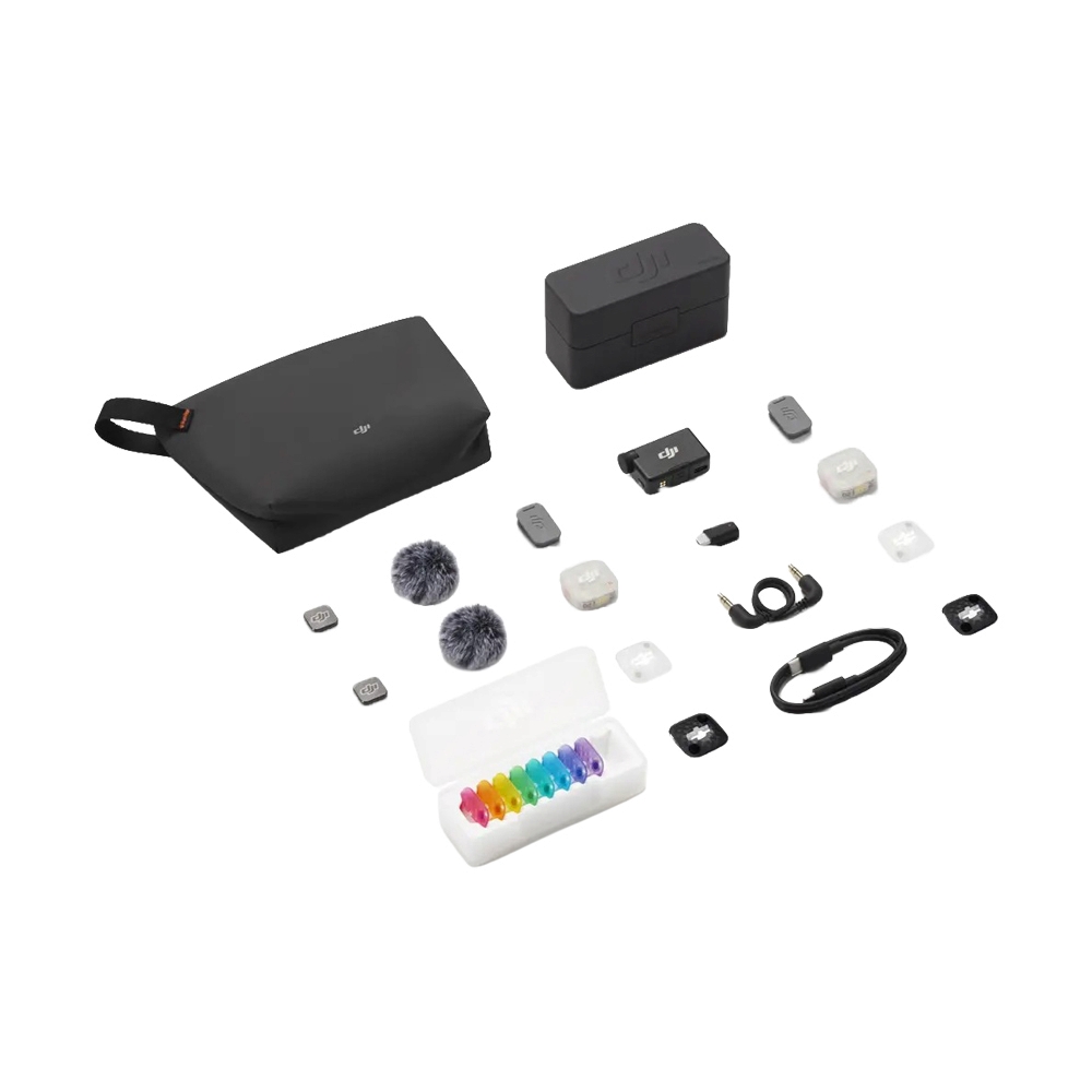 ไมโครโฟนไร้สาย DJI Mic Mini 2S (2 TX + 1 RX + Charging Case)
