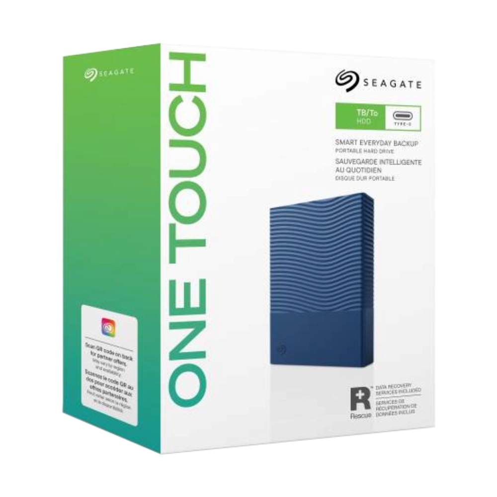 2 TB EXT HDD 2.5'' SEAGATE ONE TOUCH WITH PASSWORD DARK BLUE (SGT-STNR2000410)