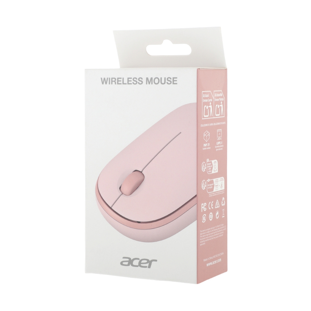 MOUSE WIRELESS ACER AMR100 SAKURA PINK