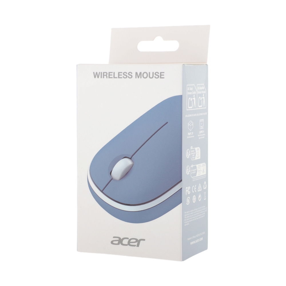 MOUSE WIRELESS ACER AMR100 OCEAN BLUE