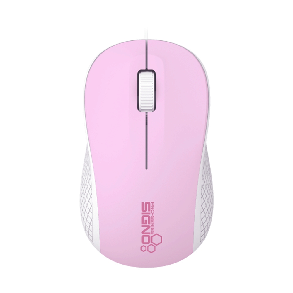 MOUSE SIGNO MO-250WP WHITE PINK