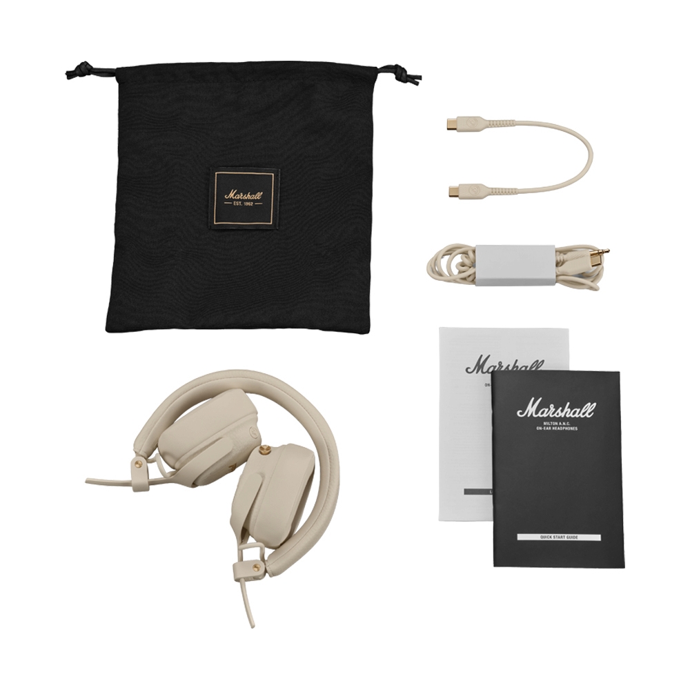 Wireless Headset MARSHALL (Milton A.N.C.) Cream