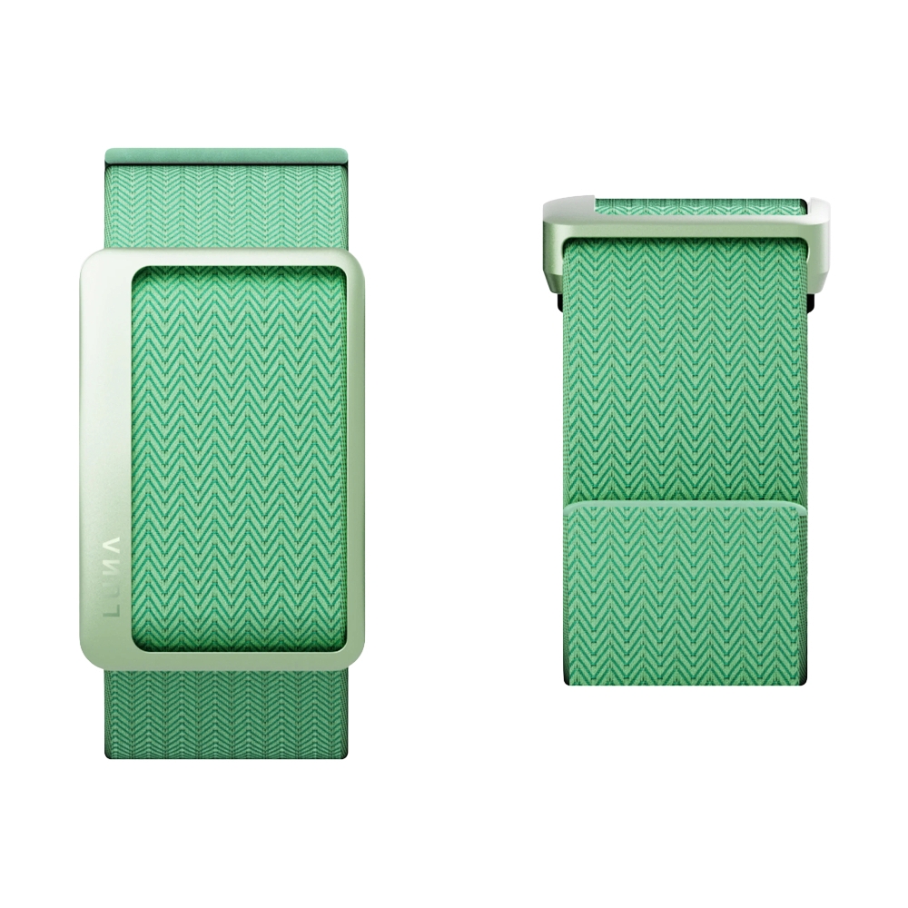 สายรัดข้อมือสุขภาพ Luna Band - Aloe Green
