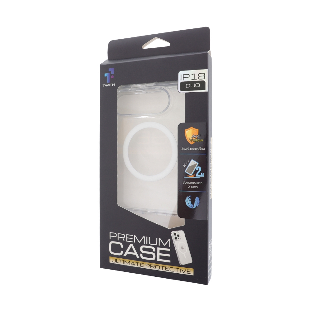 Case iPhone Duo Twith (M01,IP18D) - Clear Magsafe