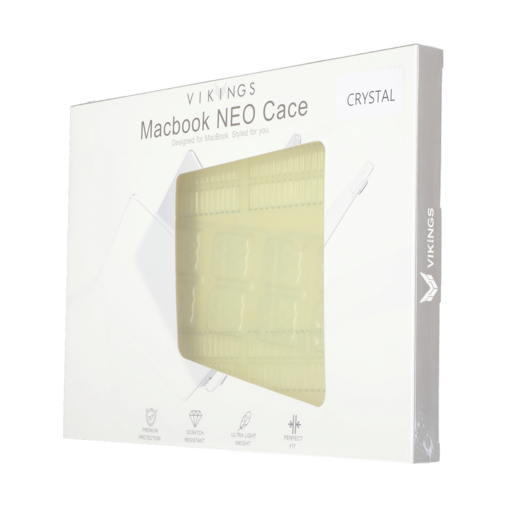 Case MacBook Neo 13" VIKINGS Crystal Yellow