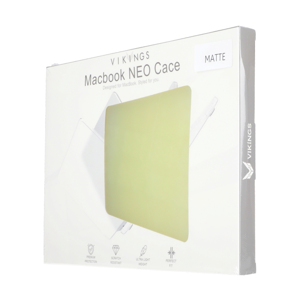Case MacBook Neo 13" VIKINGS Matte Yellow
