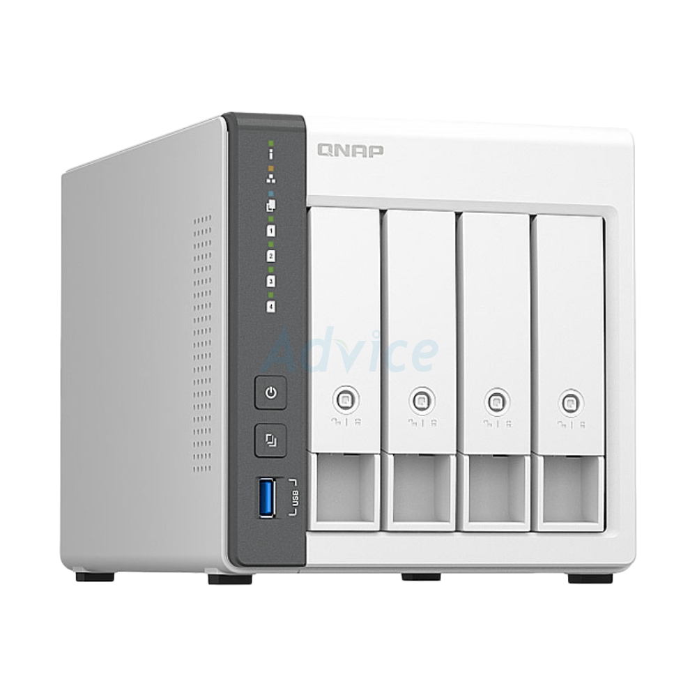 NAS QNAP (QNP-BUNDLE-TS-433-WD40EFZZ)
